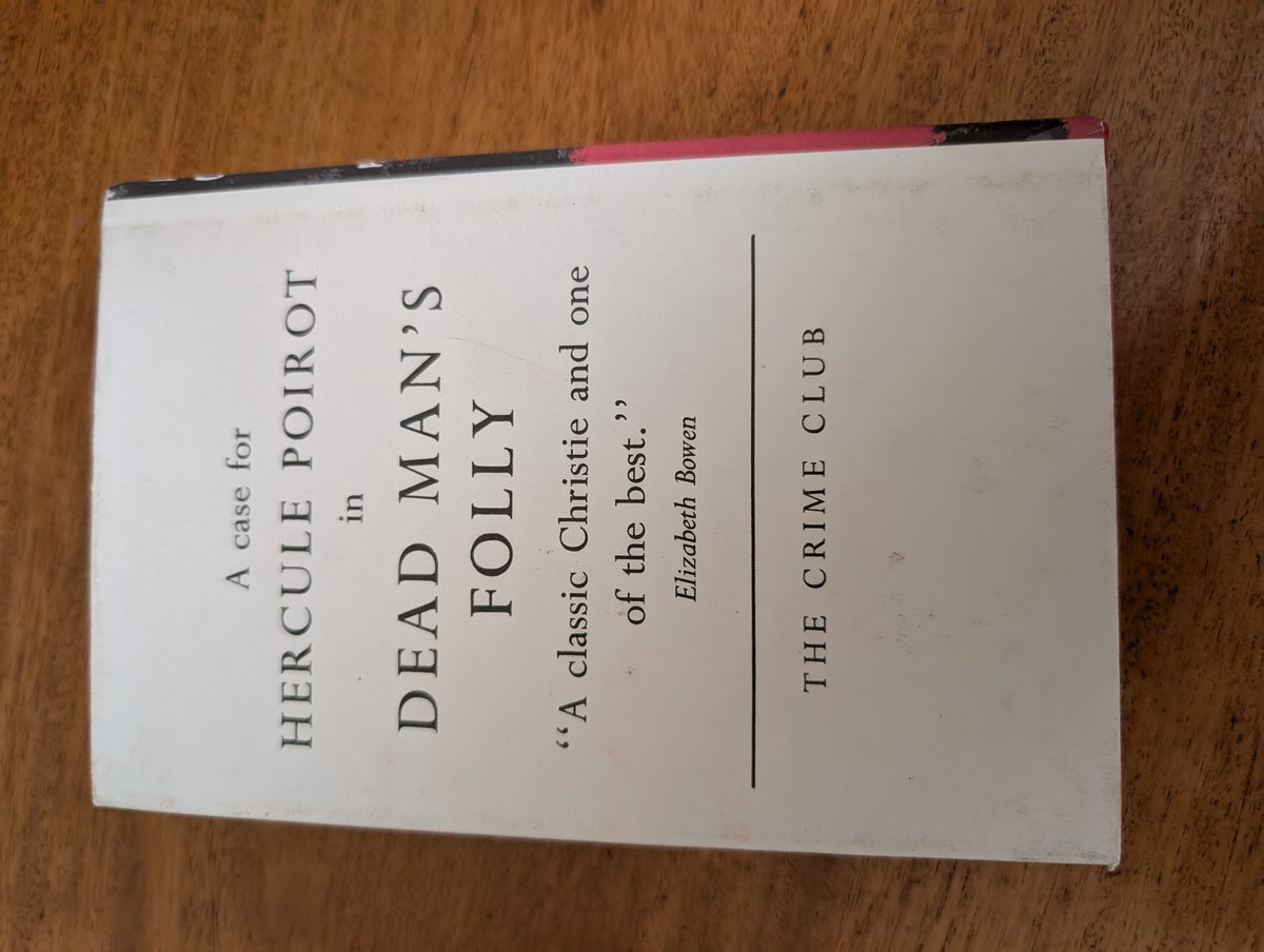 Back cover of 4.50 from Paddington by Agatha Christie