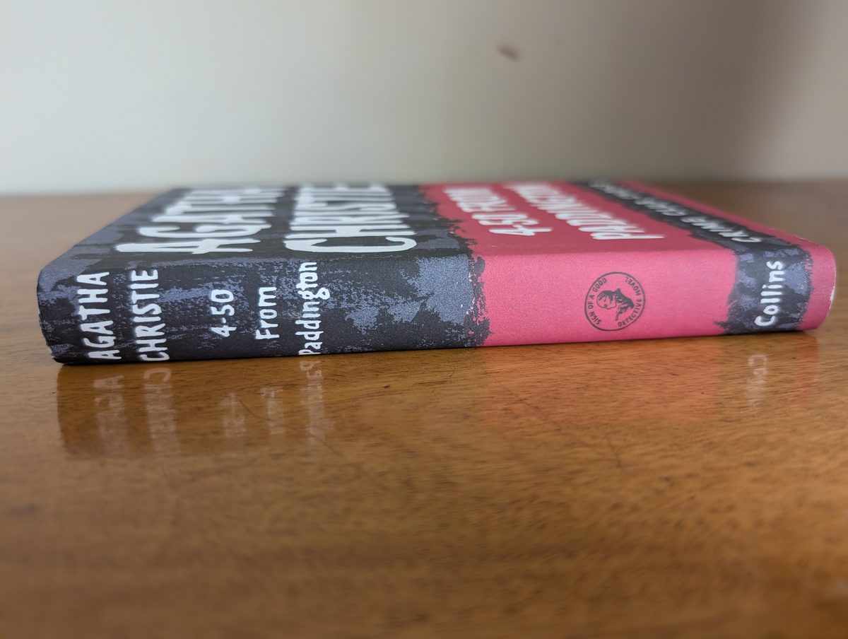 Spine of 4.50 from Paddington by Agatha Christie