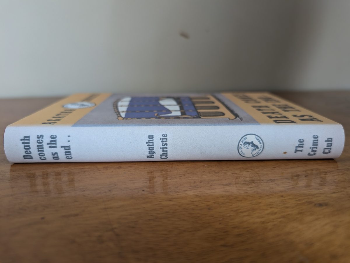 Spine of Death Comes as the End by Agatha Christie