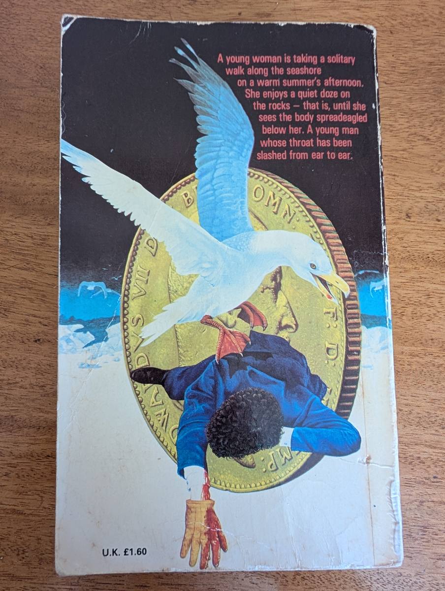 Back cover of Have His Carcase - New English Library 1981 paperback