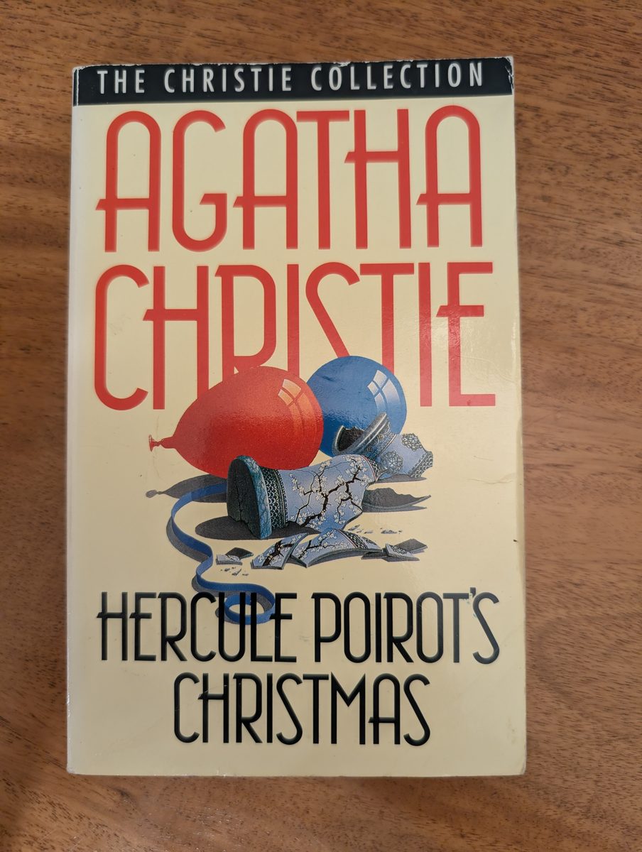 Front cover of Hercule Poirot's Christmas - Fontana Christie Collection paperback