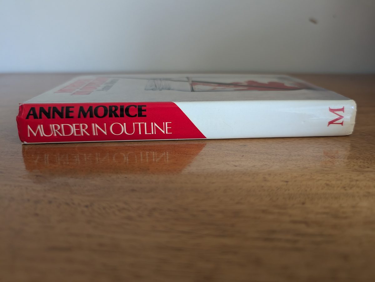 Spine of Murder in Outline by Anne Morice