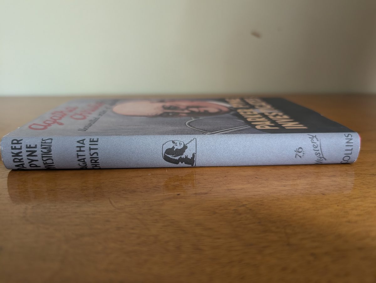 Spine of Parker Pyne Investigates by Agatha Christie