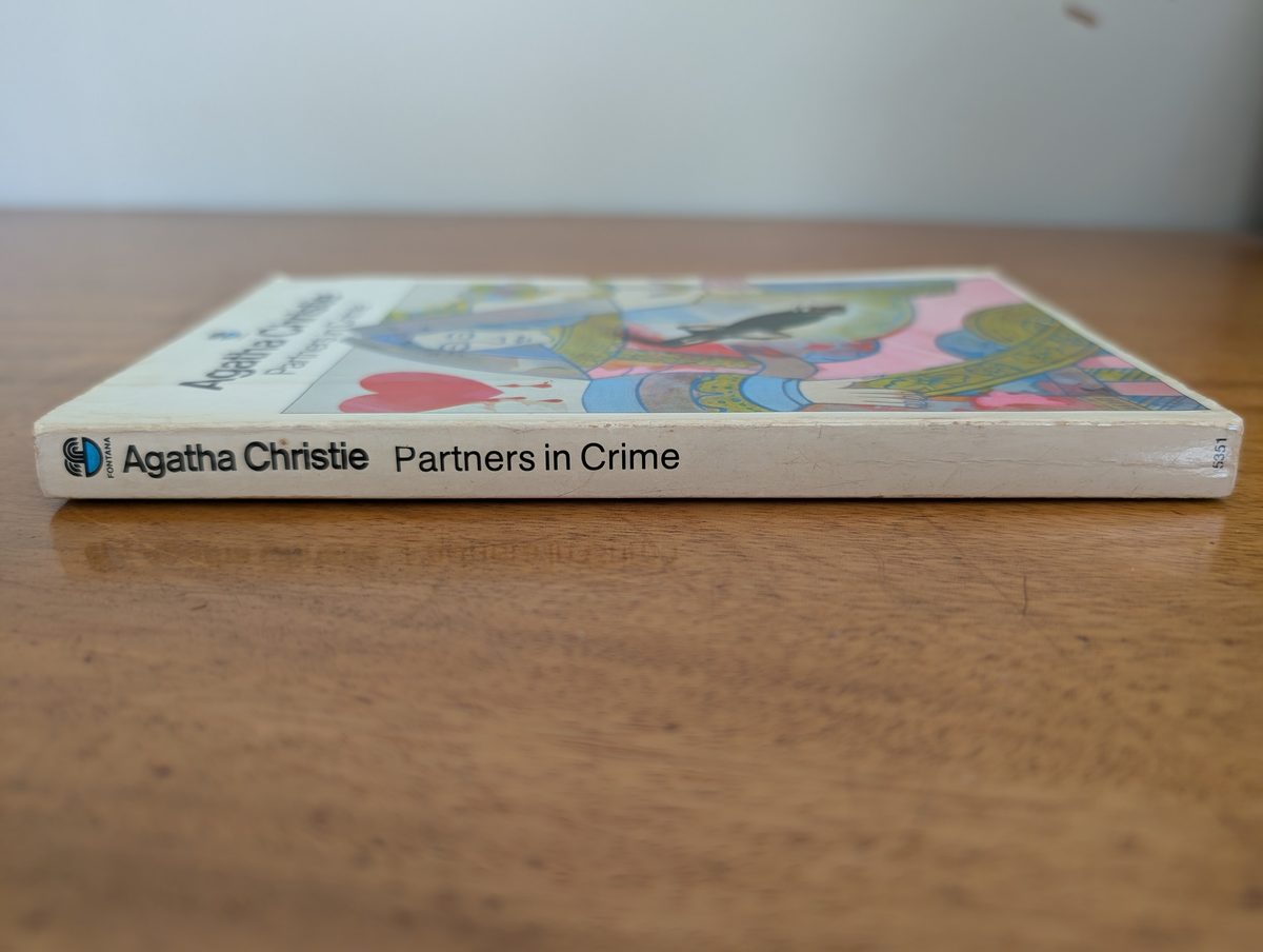 Spine of Partners in Crime - Fontana 1978 paperback