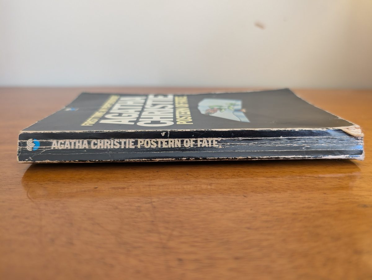 Spine of Postern of Fate (Continental Edition) by Agatha Christie