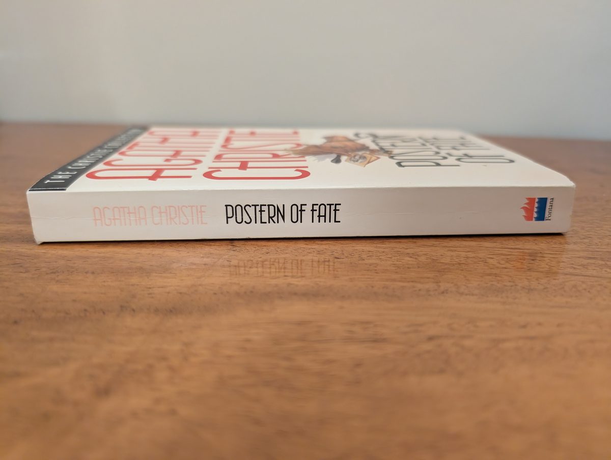Spine of Postern of Fate - Fontana Christie Collection paperback