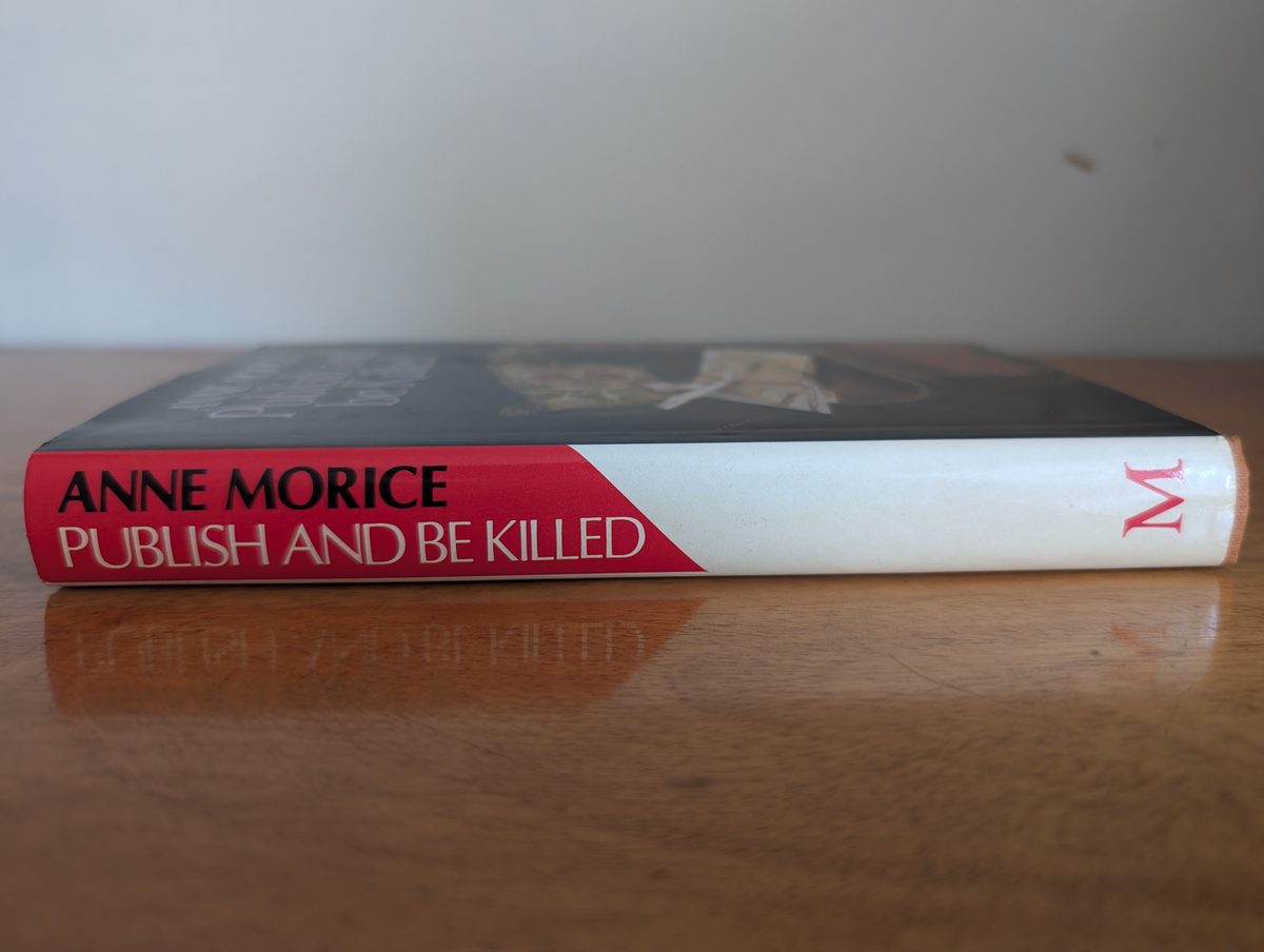 Spine of Publish and be Killed by Anne Morice