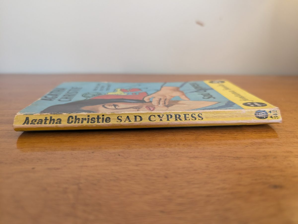 Spine of Sad Cypress by Agatha Christie