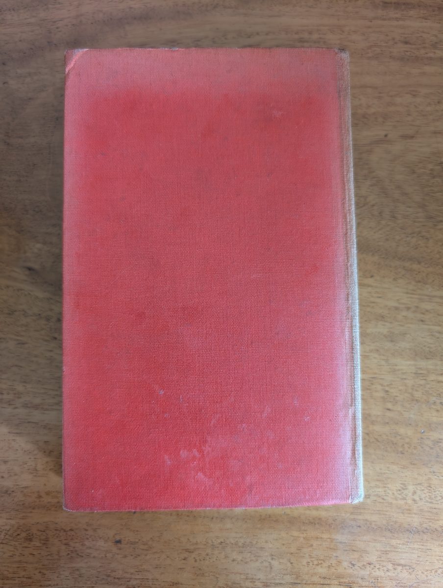 Back board of Saint Overboard by Leslie Charteris