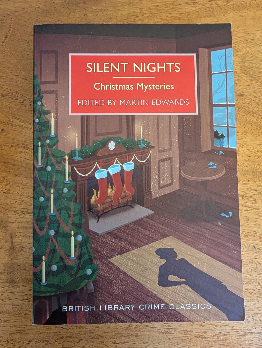 Front cover of Silent Nights: Christmas Mysteries - British Library Crime Classics 2015 paperback