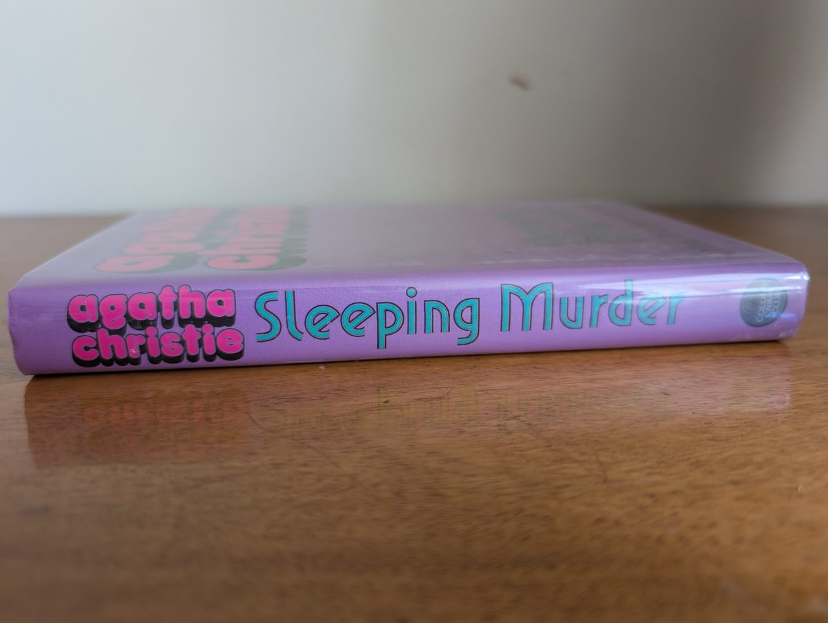 Spine of Sleeping Murder by Agatha Christie