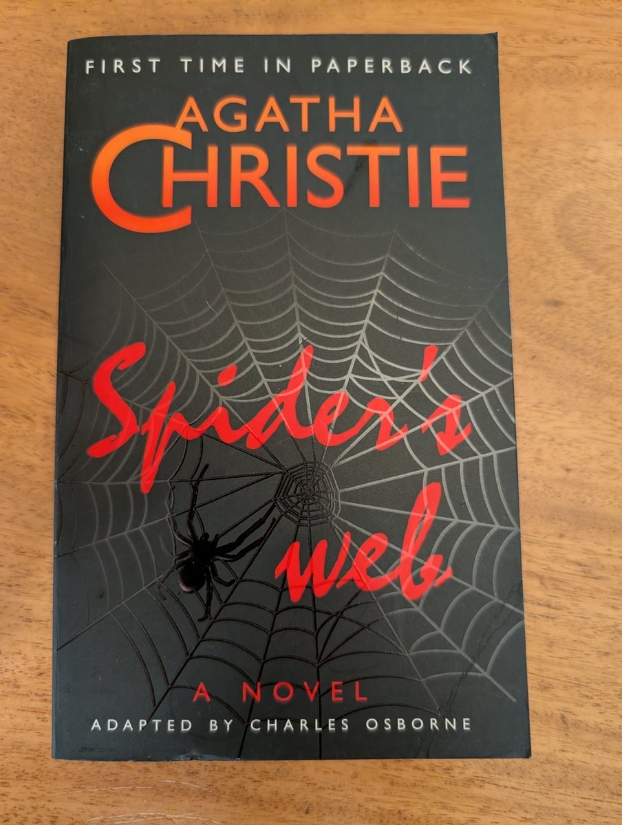 Front cover of Spider's Web - HarperCollins 2001 paperback