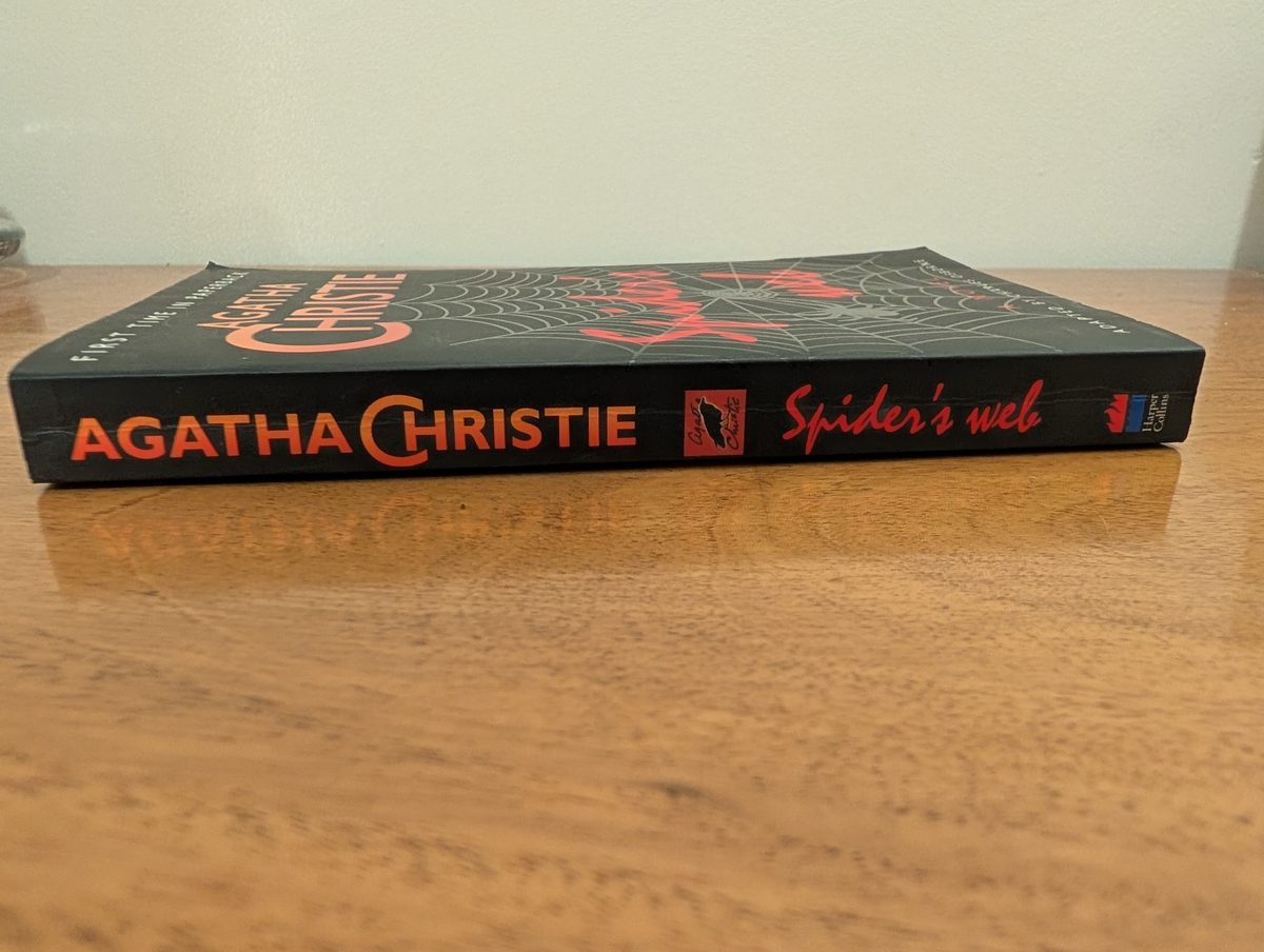 Spine of Spider's Web - HarperCollins 2001 paperback