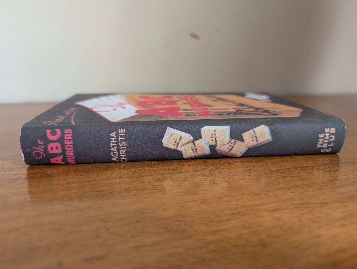 Spine of The ABC Murders by Agatha Christie