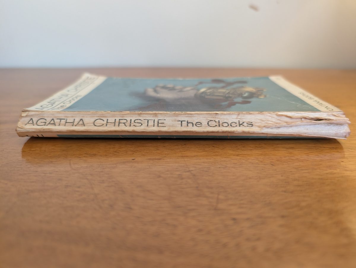 Spine of The Clocks by Agatha Christie