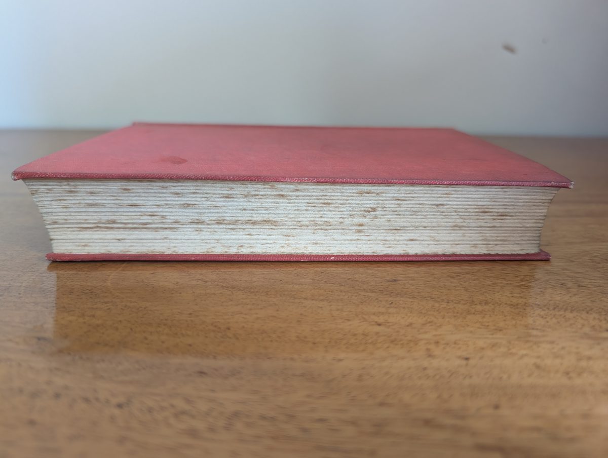 Spine of The Dutch Shoe Mystery by Ellery Queen