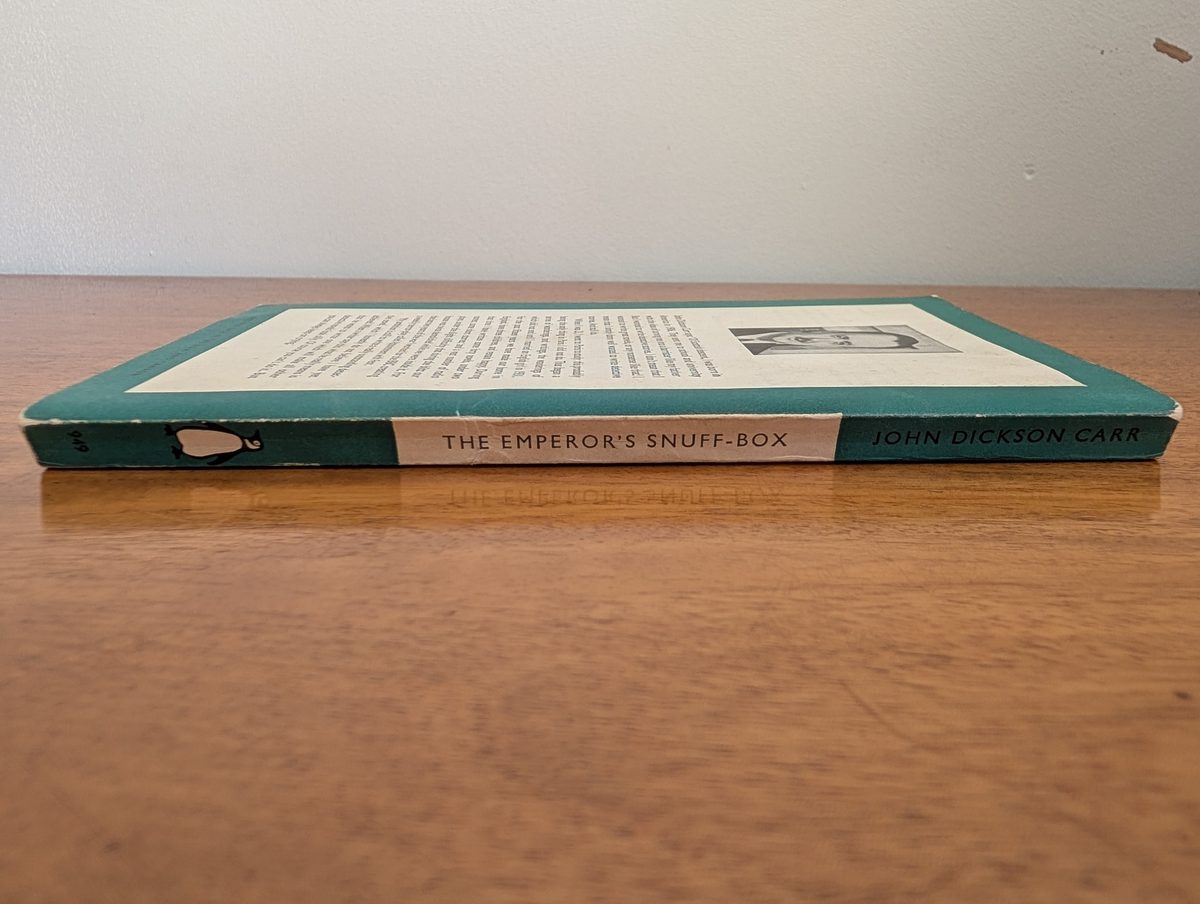 Spine of The Emperor's Snuff-Box - Penguin 1953 paperback