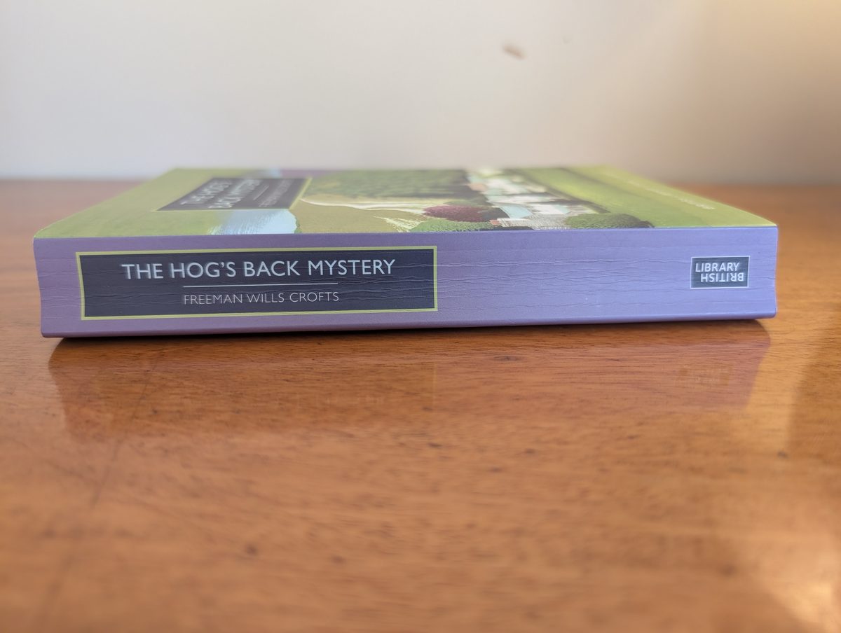 Spine of The Hog's Back Mystery by Freeman Wills Crofts