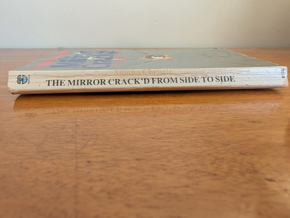 Spine of The Mirror Crack'd by Agatha Christie