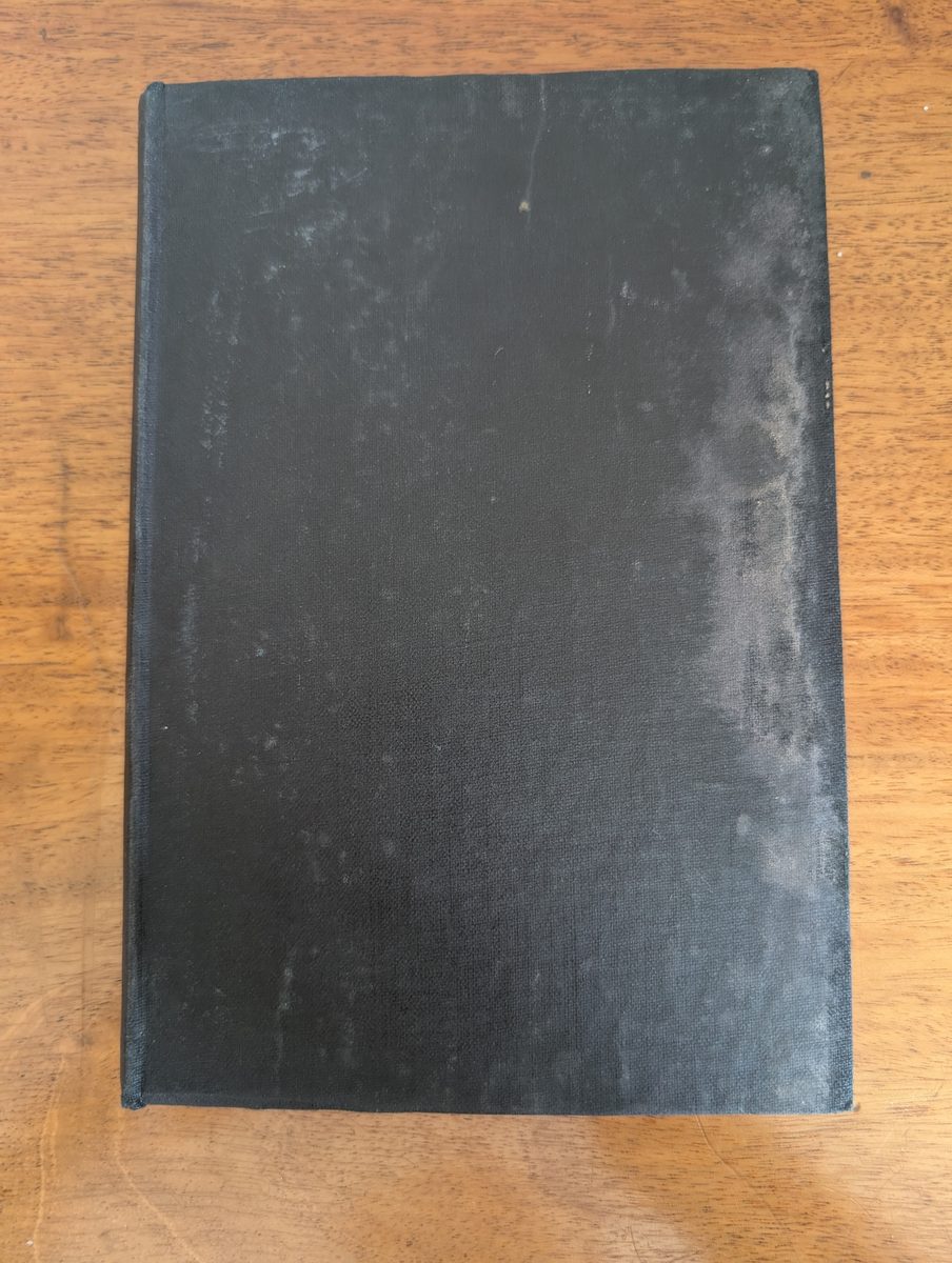 Front board of Trent's Last Case by E.C. Bentley, Arrowsmith 1946 hardback