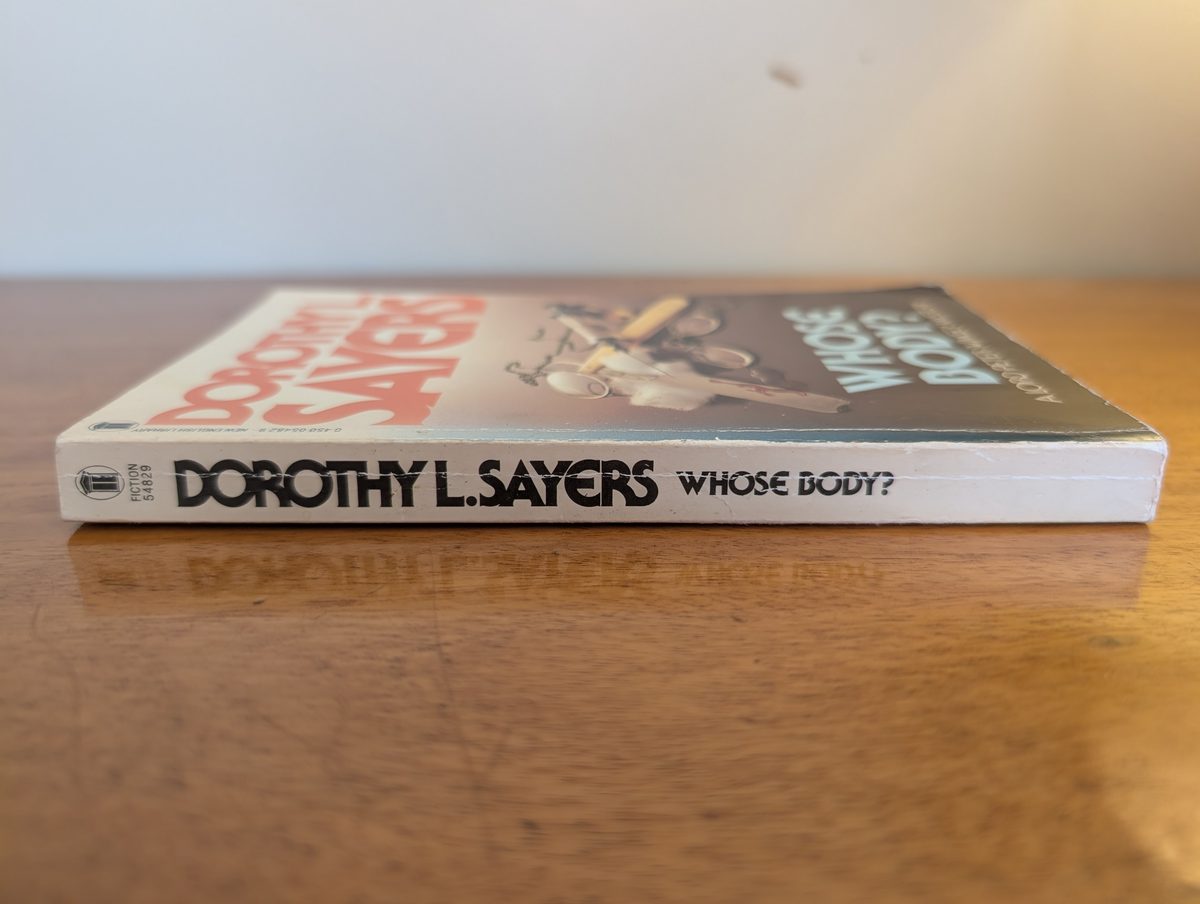 Spine of Whose Body? by Dorothy L. Sayers
